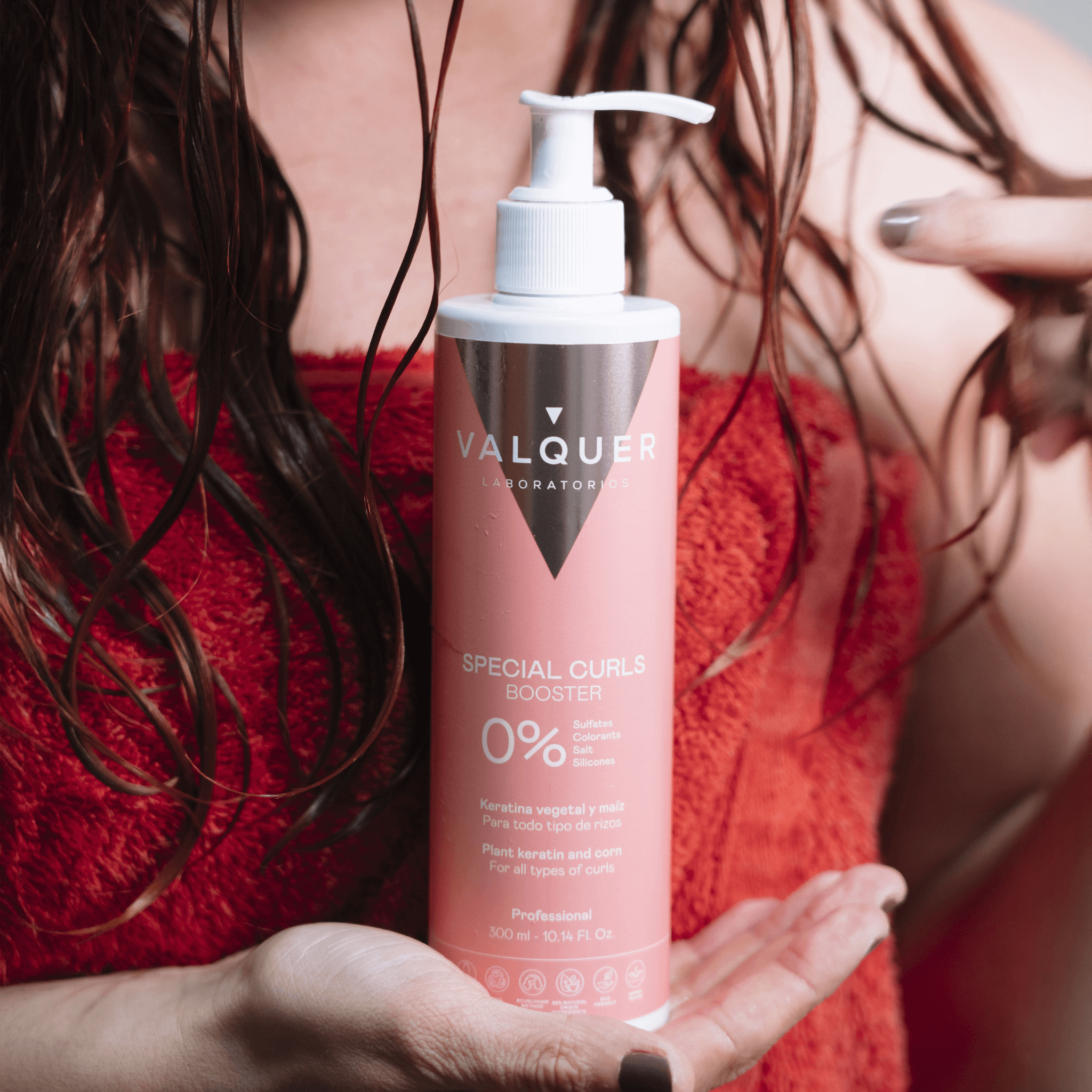 Gel booster (activateur de boucles) adapté à la méthode Curly - 300 ml