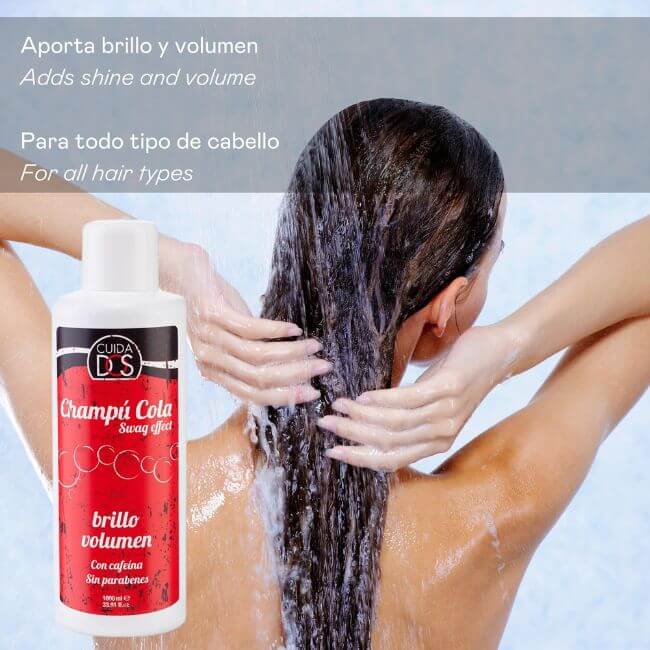 aporta brillo y volumen