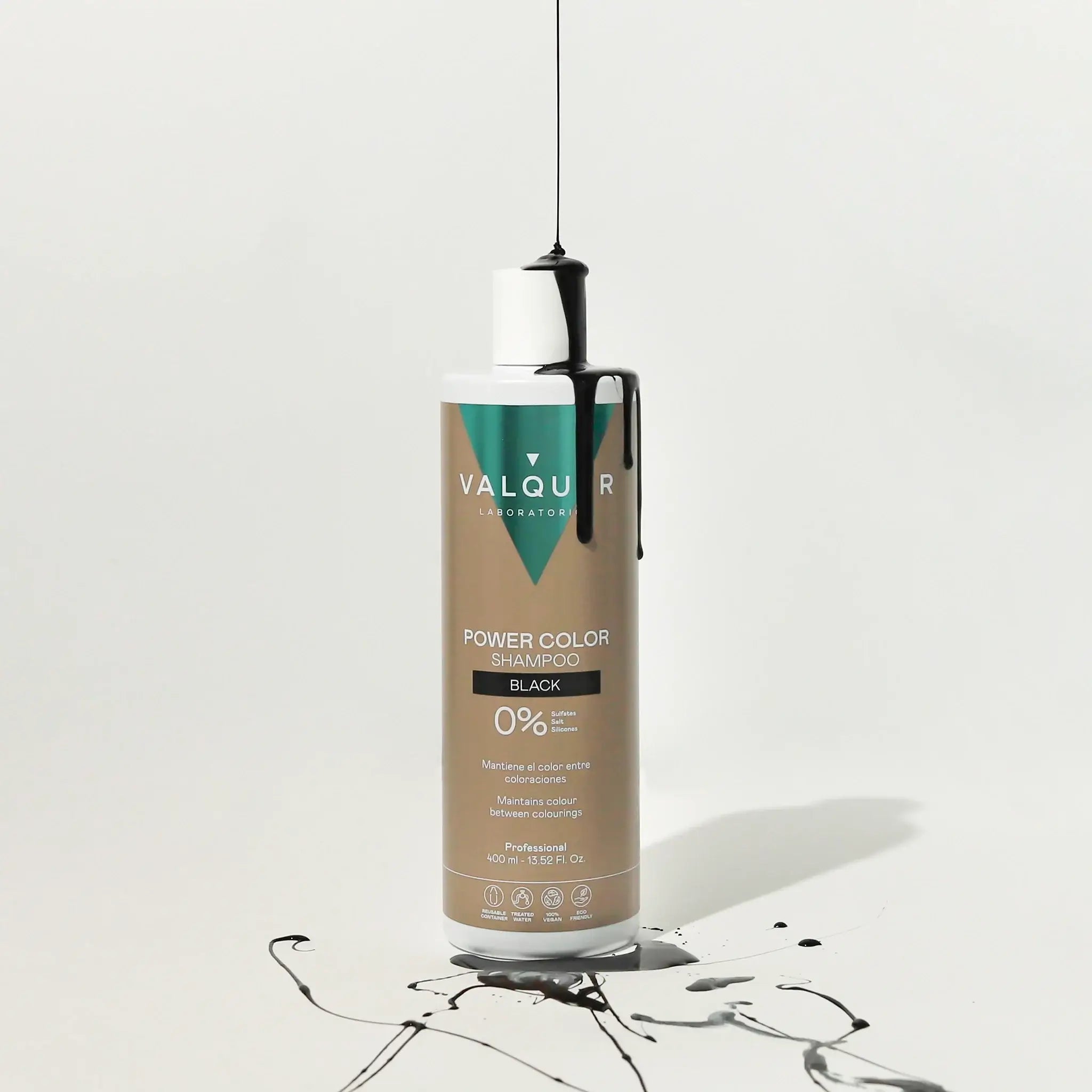 Shampoing couleur noire - Power Color - 400 ml