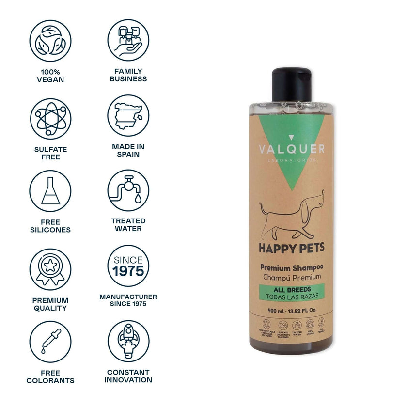 Premium Shampoo for Pets of All Breeds - 400 ml