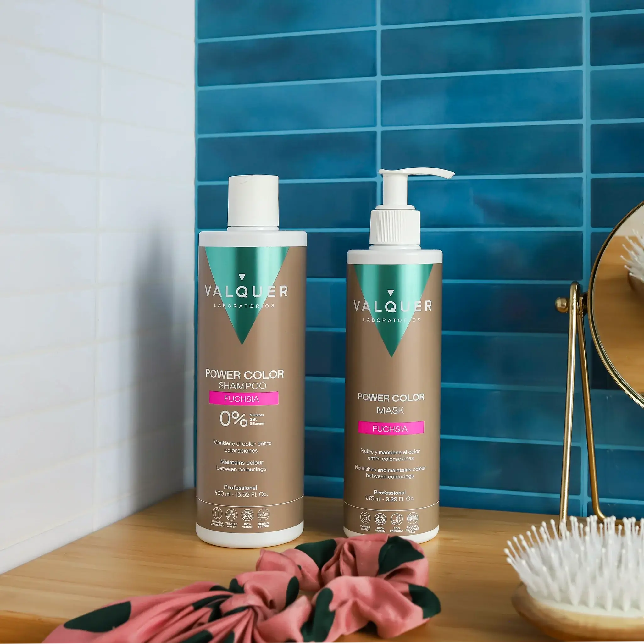 Pink shampoo - Power Color - 400 ml