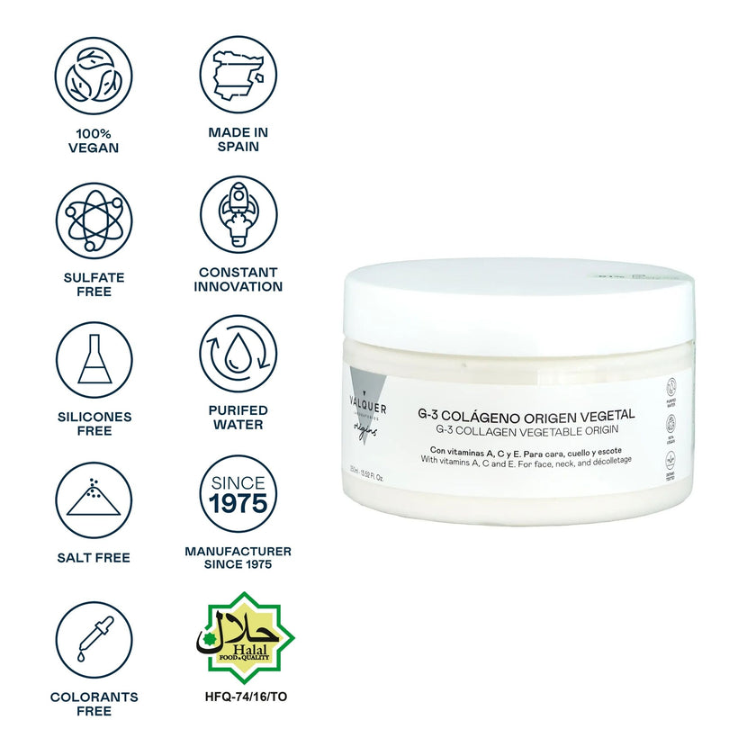 Crema facial G-3 Colágeno