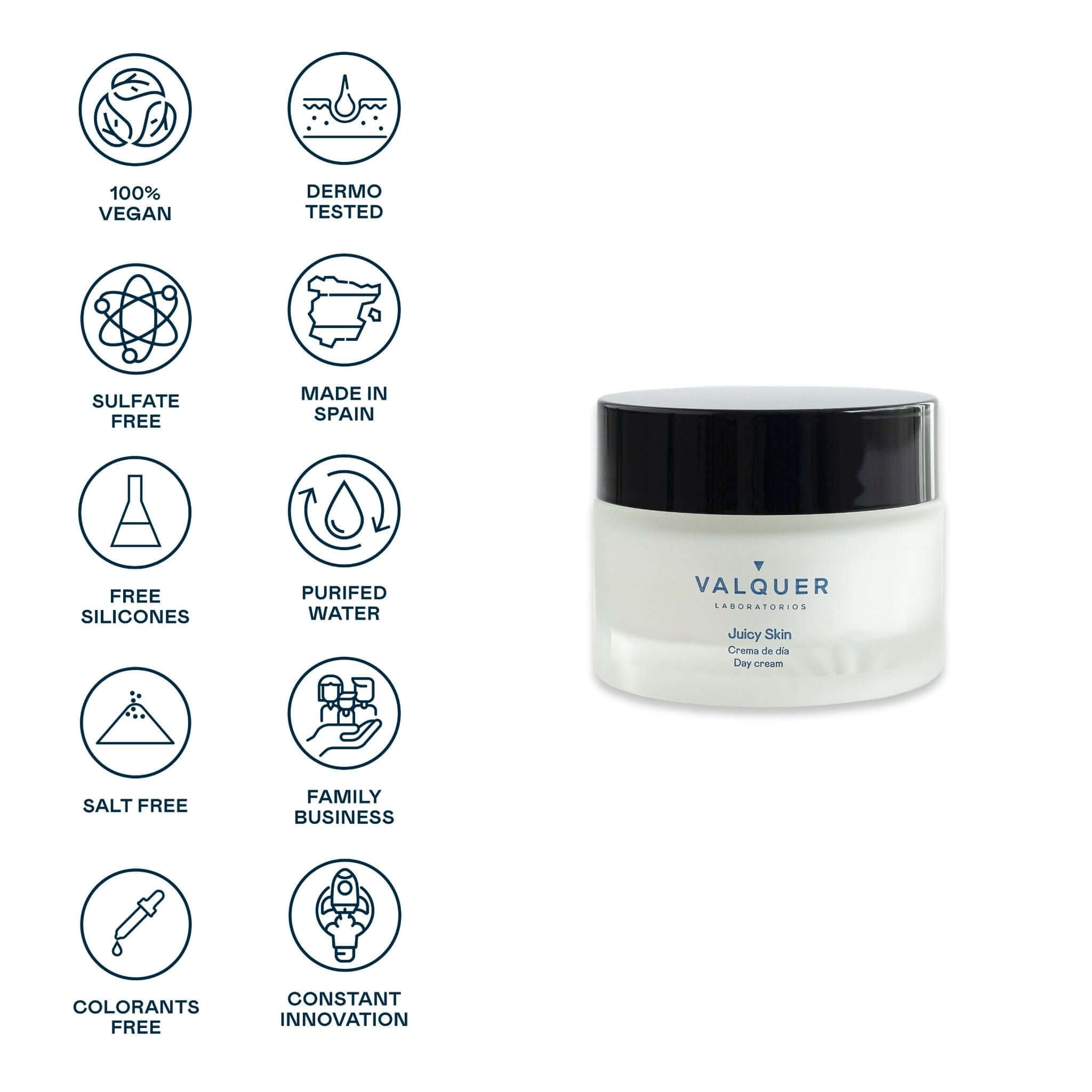 Crema facial hidratante de día - 50 ml