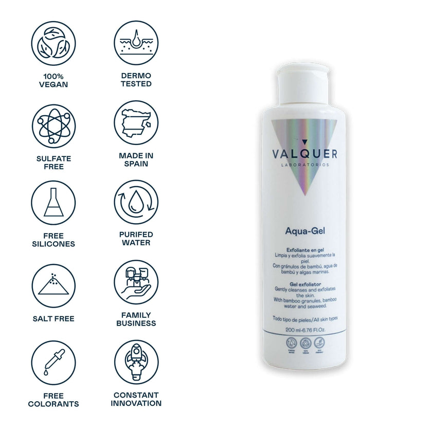 Exfoliante facial Aqua-gel - 200 ml