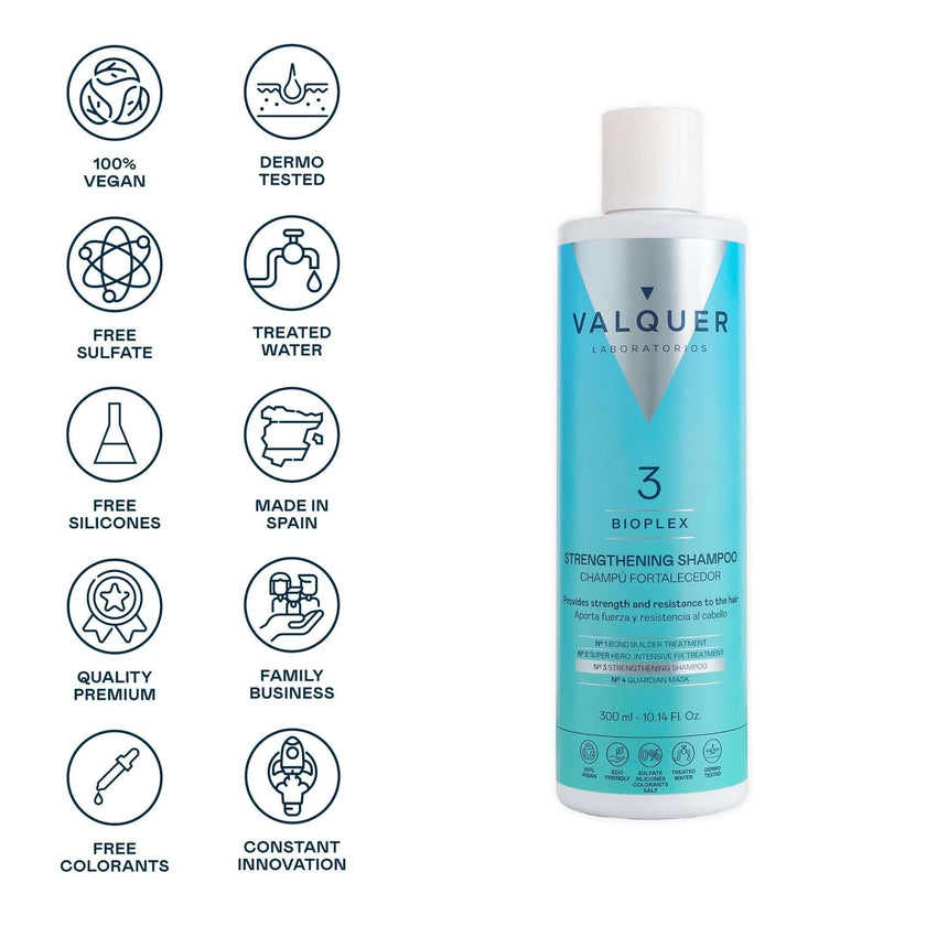 Bioplex Nº 3 - Strengthener Shampoo 300 ml