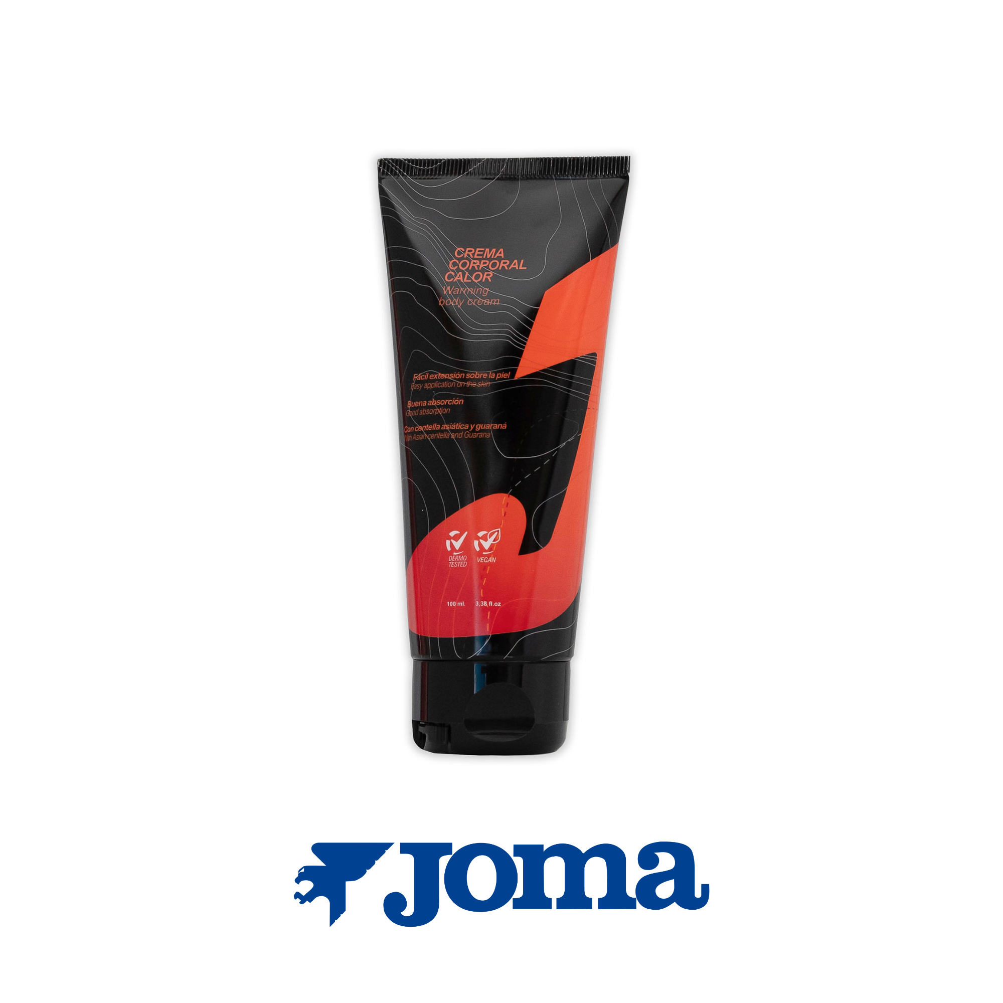 Heat Effect Cream for Muscle Recovery with Guarana and Centella
