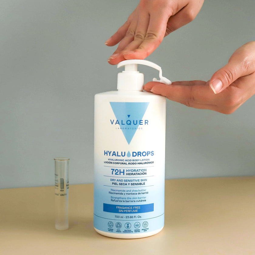 Hyaludrops Fragrance-Free Body Lotion – 72H Hydration – 700 ml