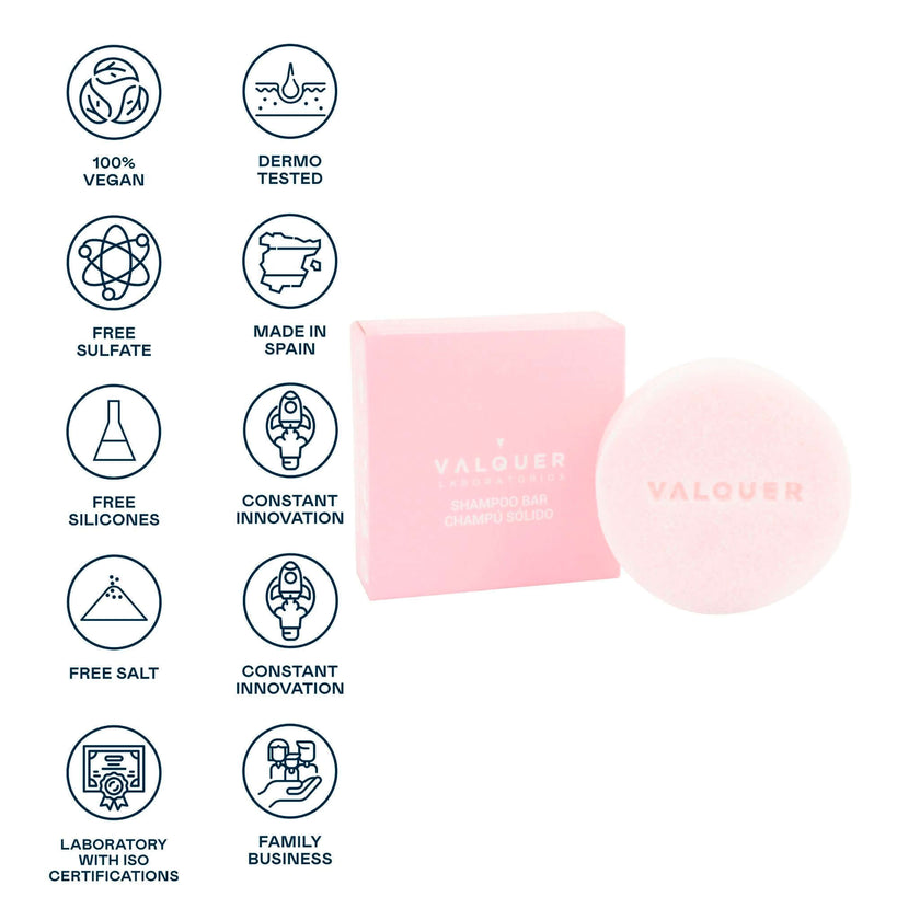 Champú Sólido Sin Sulfatos Petal Cabello Seco - 50 g