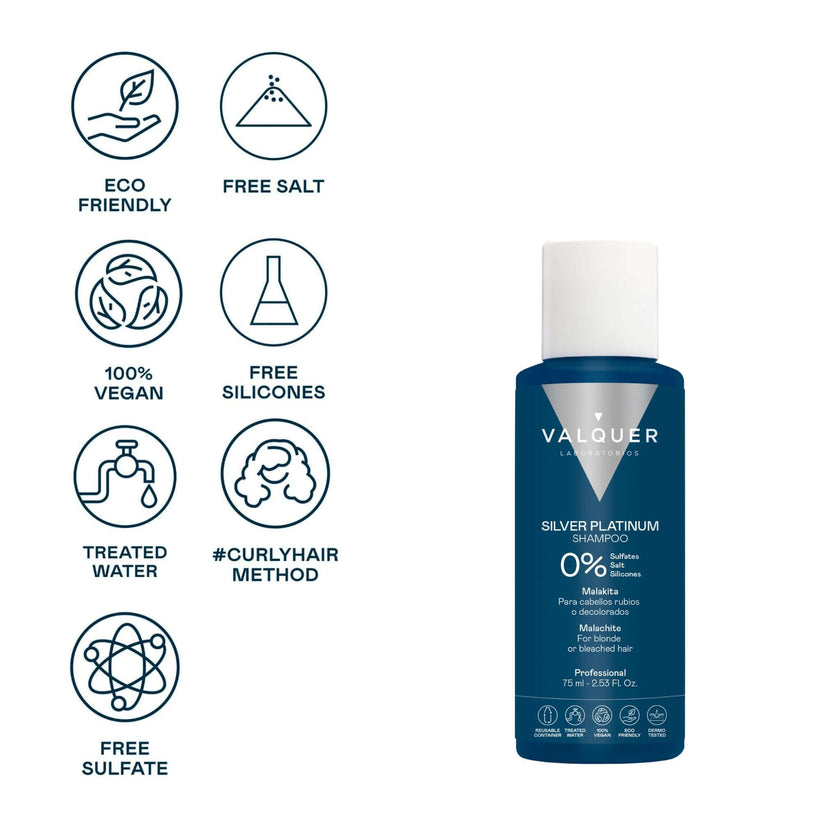 Matizing Shampoo 0% sulfate-free - Silver Platinum