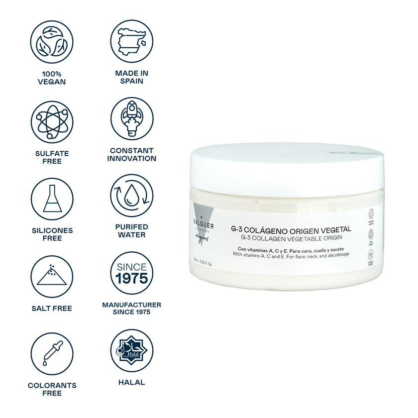 Crema facial G-3 Colágeno