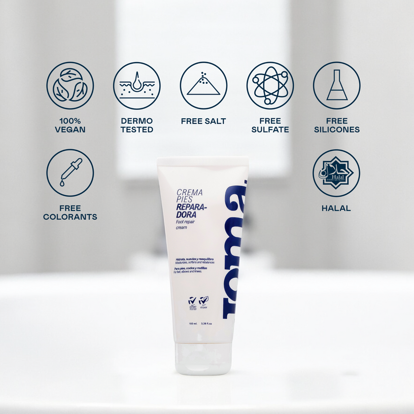 Crema Reparadora de Pies para Deportistas – 100 ml