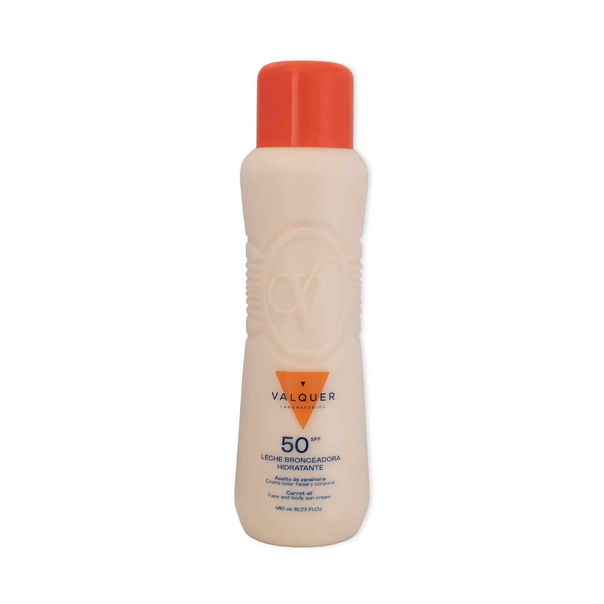 Lait Hydratant Bronzant Visage et Corps Carotte SPF 50 - 480 ml