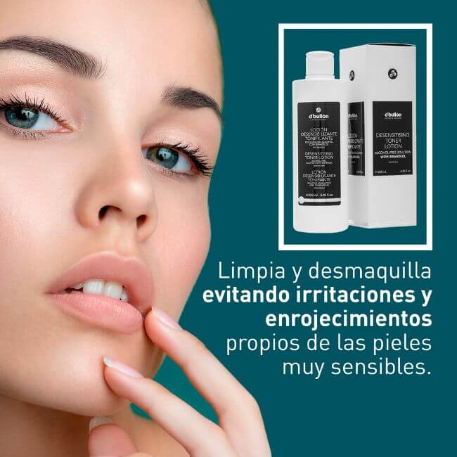 limpia y desmaquilla evitando irritaciones