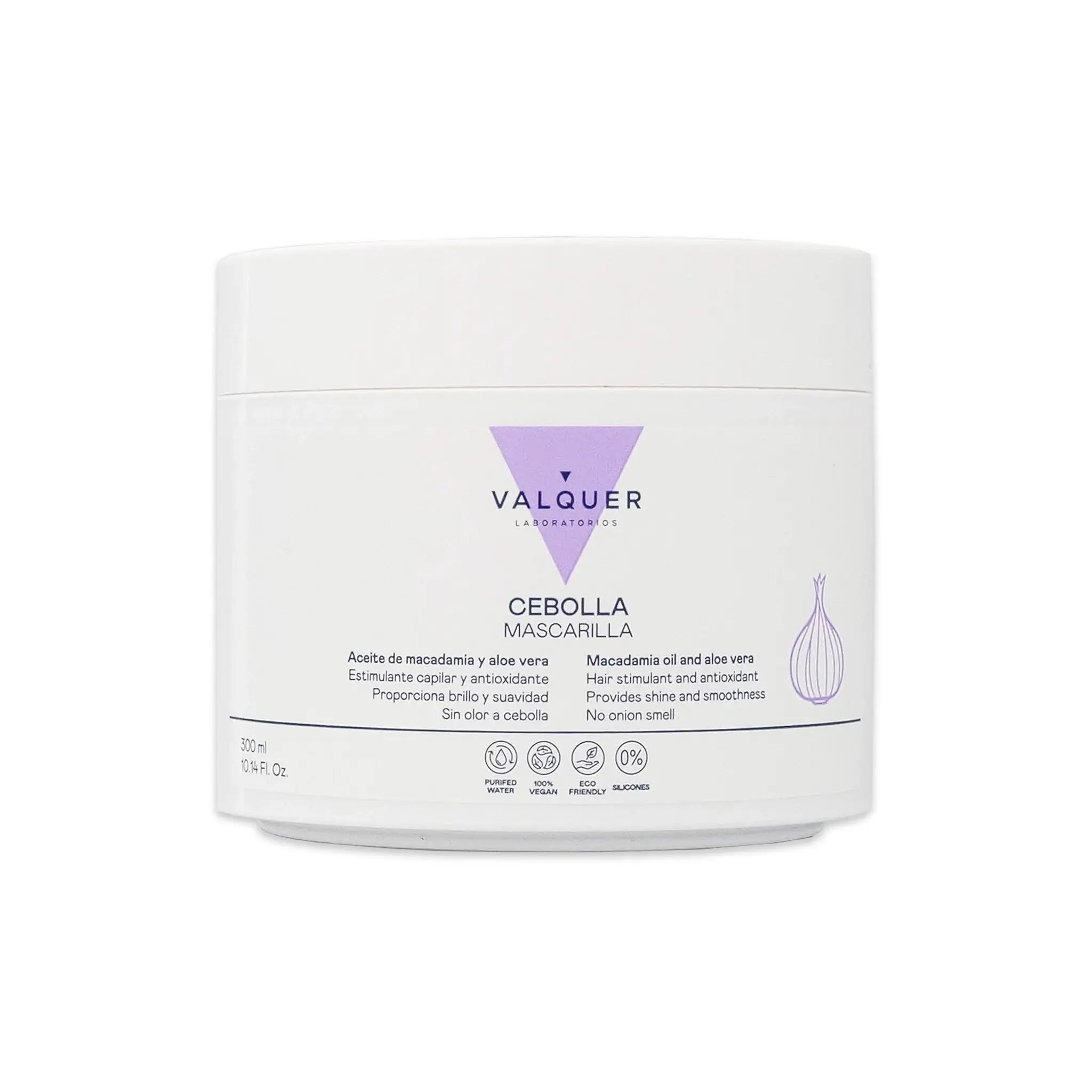 mascarilla de cebolla para el cabello