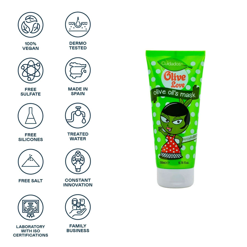 mascarilla capilar de olivo sin sal