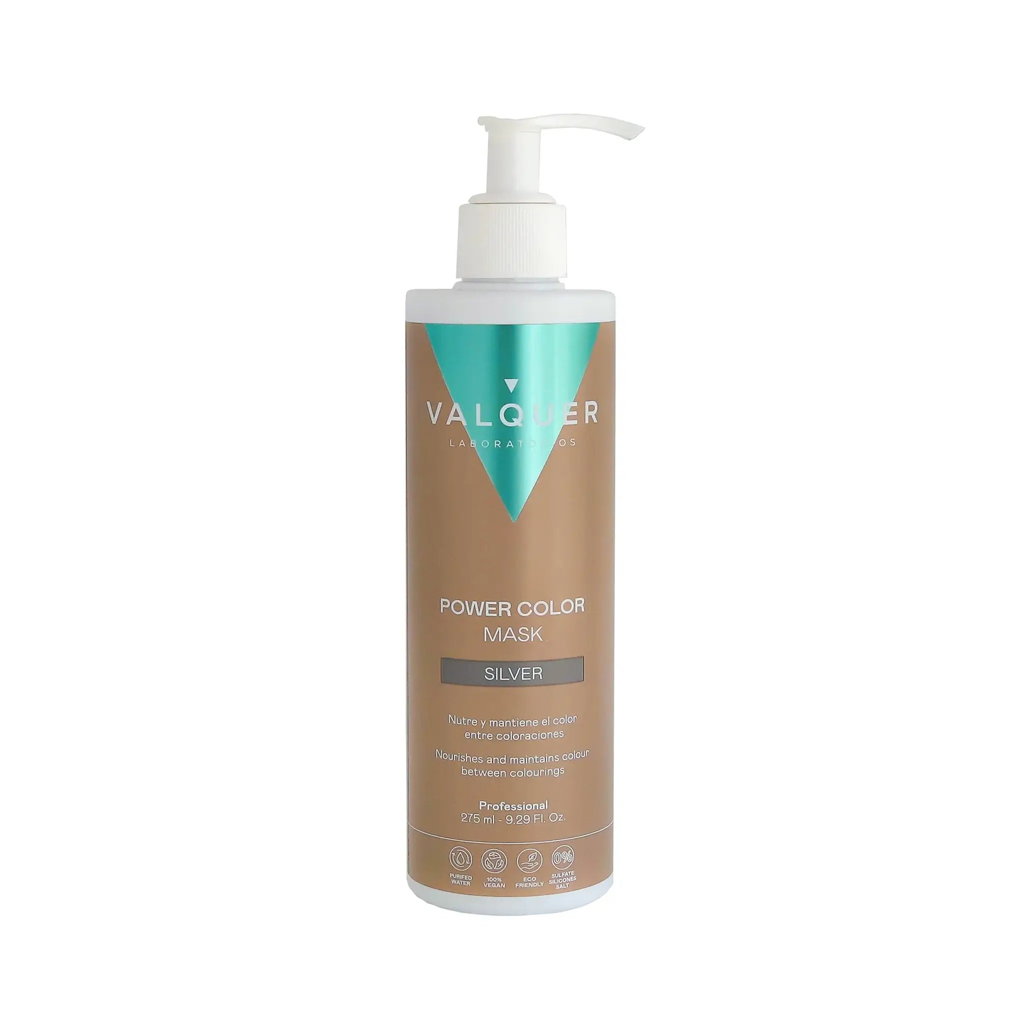 Mascarilla color gris plata - Power Color - 275 ml