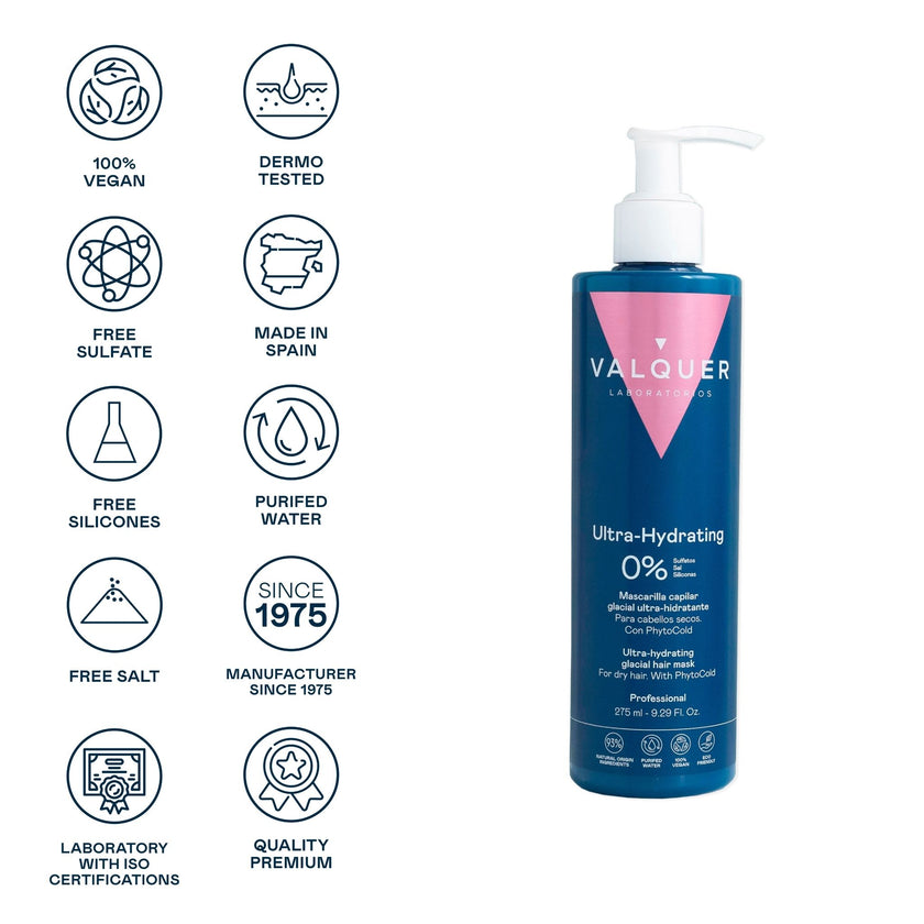 Dry hair mask - Moisturizing cold effect