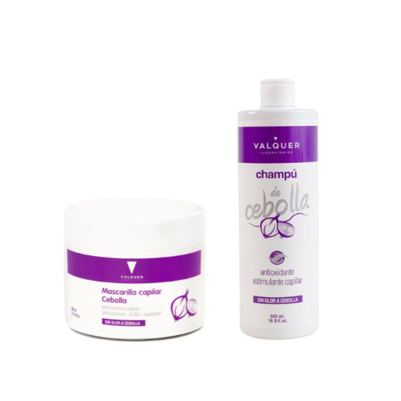 Champú y Mascarilla de Cebolla Valquer®