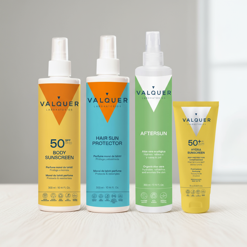 Pack Protección Solar 360º – Facial, Corporal, Capilar y Aftersun - 975 ml
