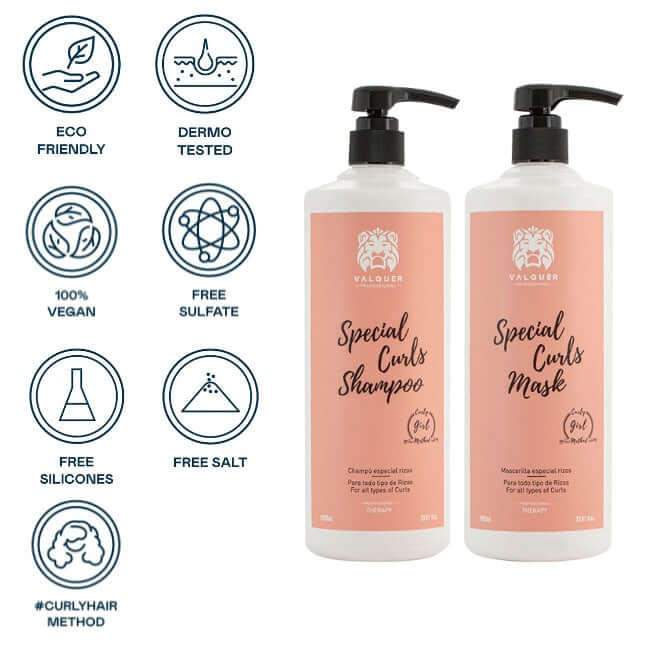 Curly Method Pack - Shampoo and Mask - 1975 ml
