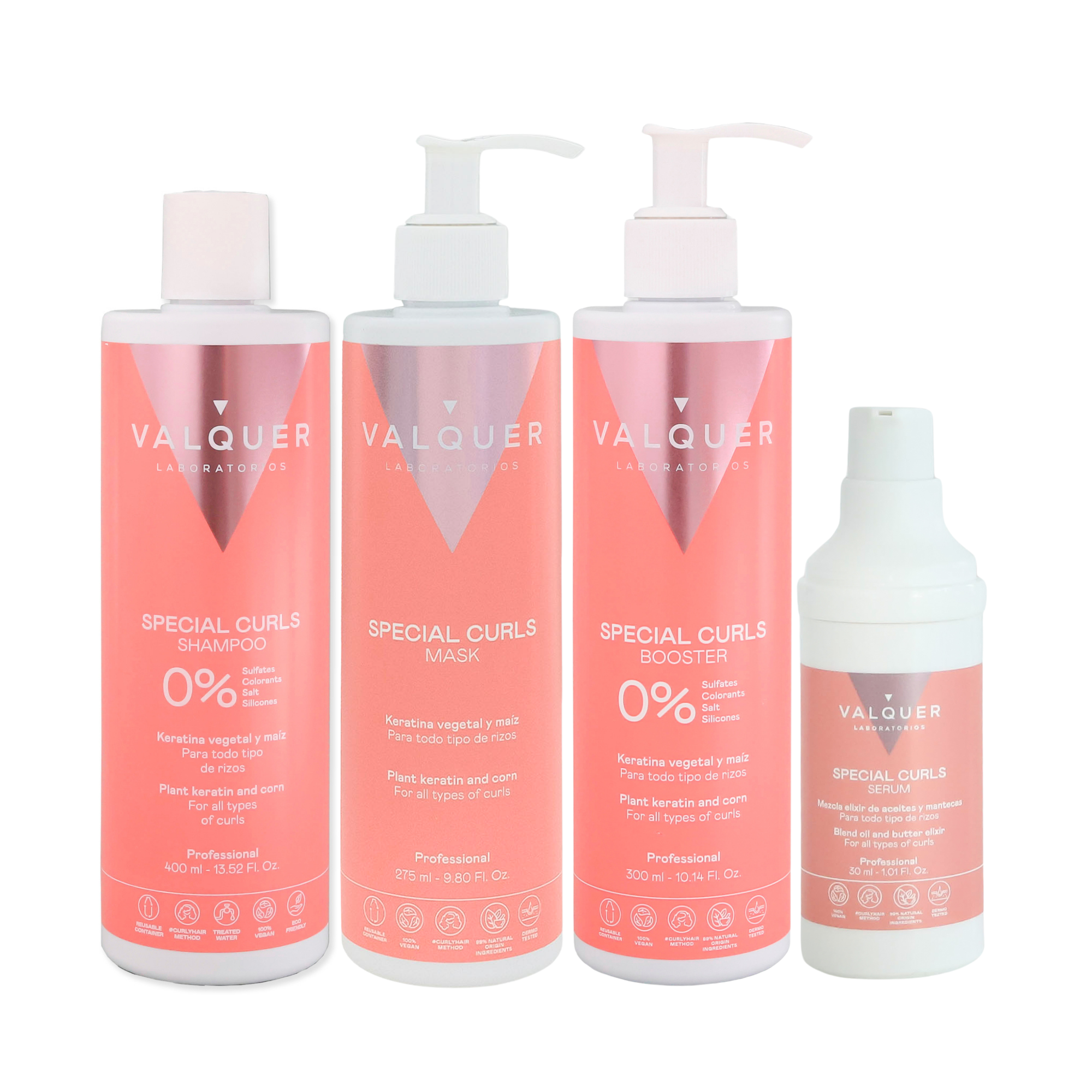 Pack Método Curly – Rutina Profesional para Cabello Rizado - 1005 ml