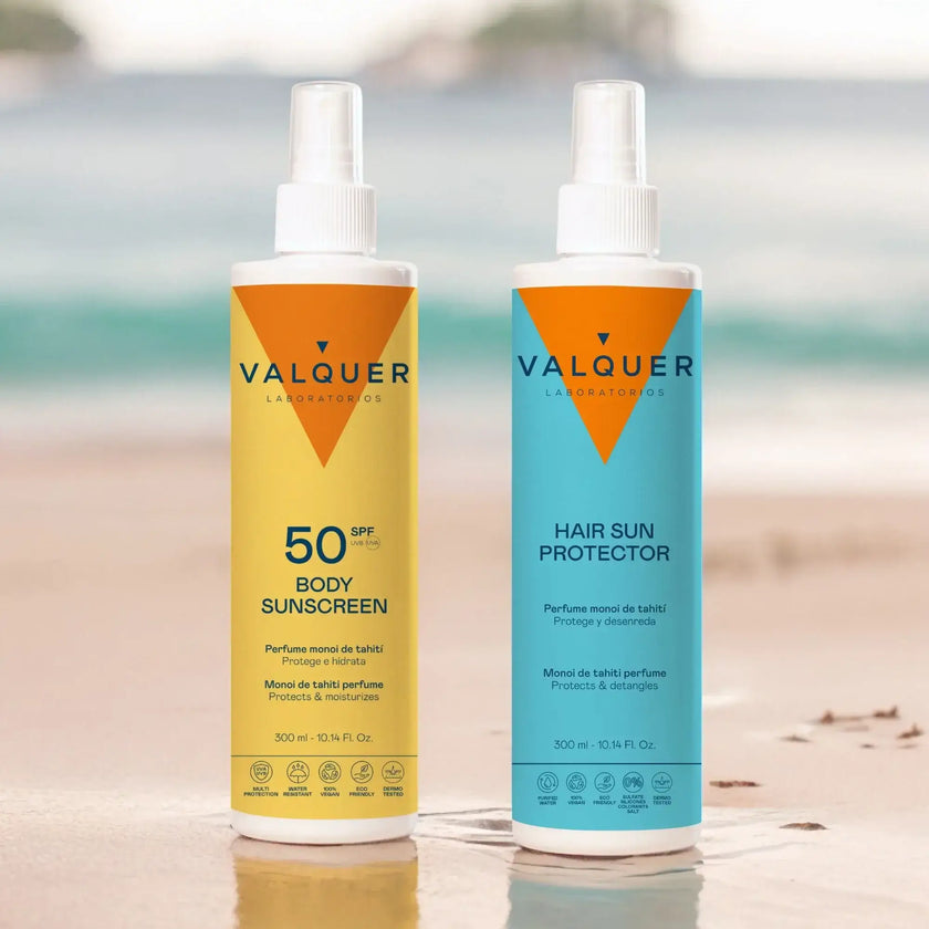 Body Sunscreen Pack SPF 50 and Hair Sunscreen - 600 ml