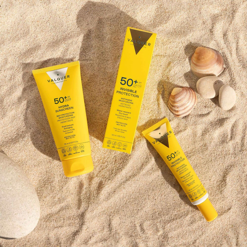 Facial Solar Pack Invisible Protection and Hydra Sunscreen SPF 50+ - 115 ml