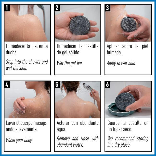 aplicacion de geles solidos
