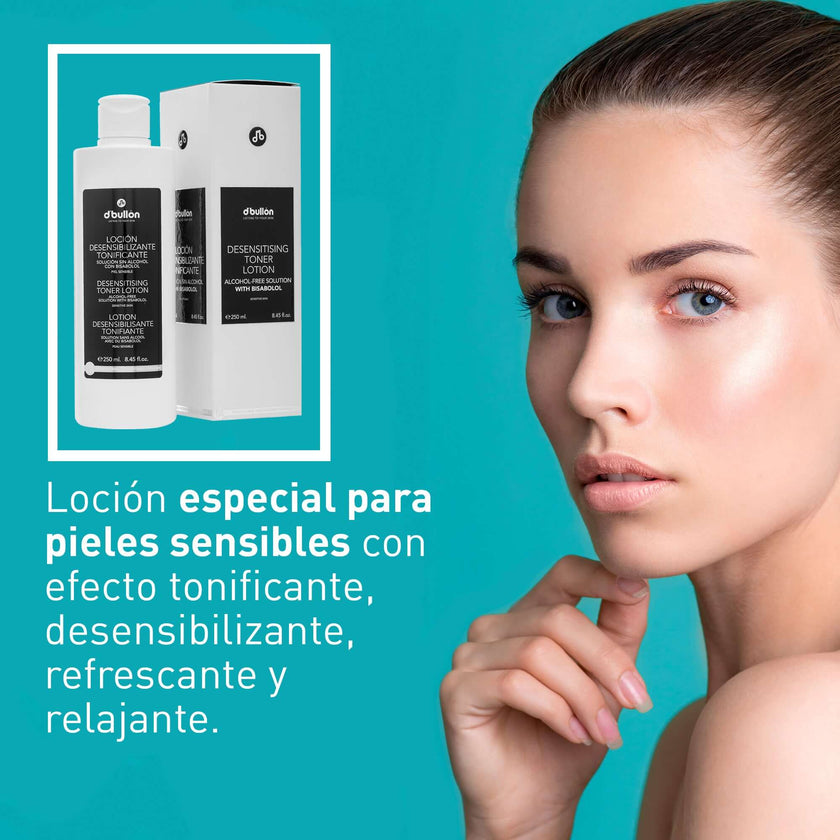 Lotion visage tonifiante désensibilisant Peaux sensibles - 250 ml