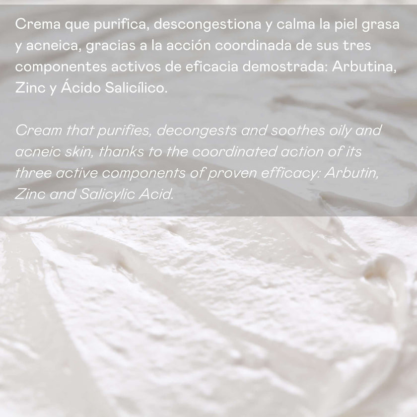 Purifying facial active oily skin