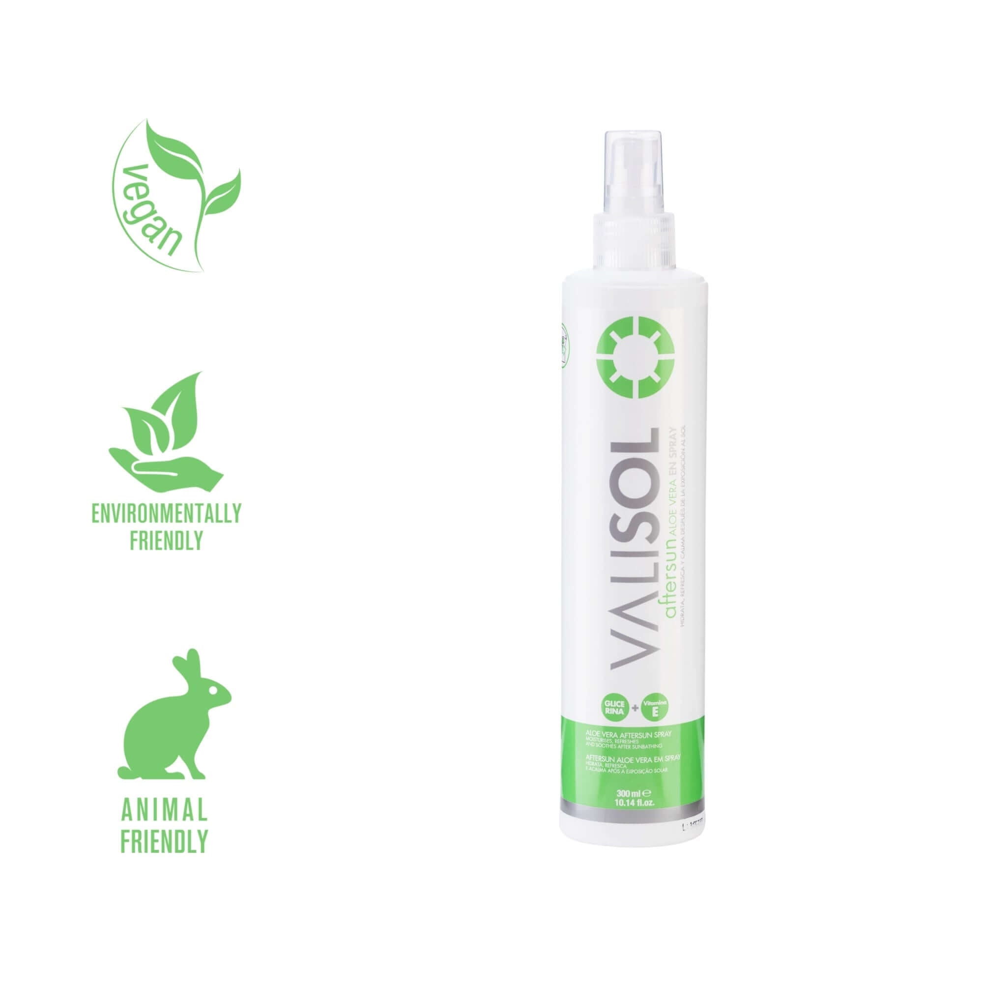 Spray après-soleil à l'aloe vera - 300 ml