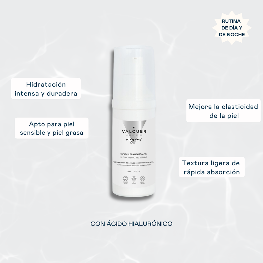 Sérum Facial Ultra-Hidratante – Acción Inmediata para Pieles Muy Secas - 30 ml
