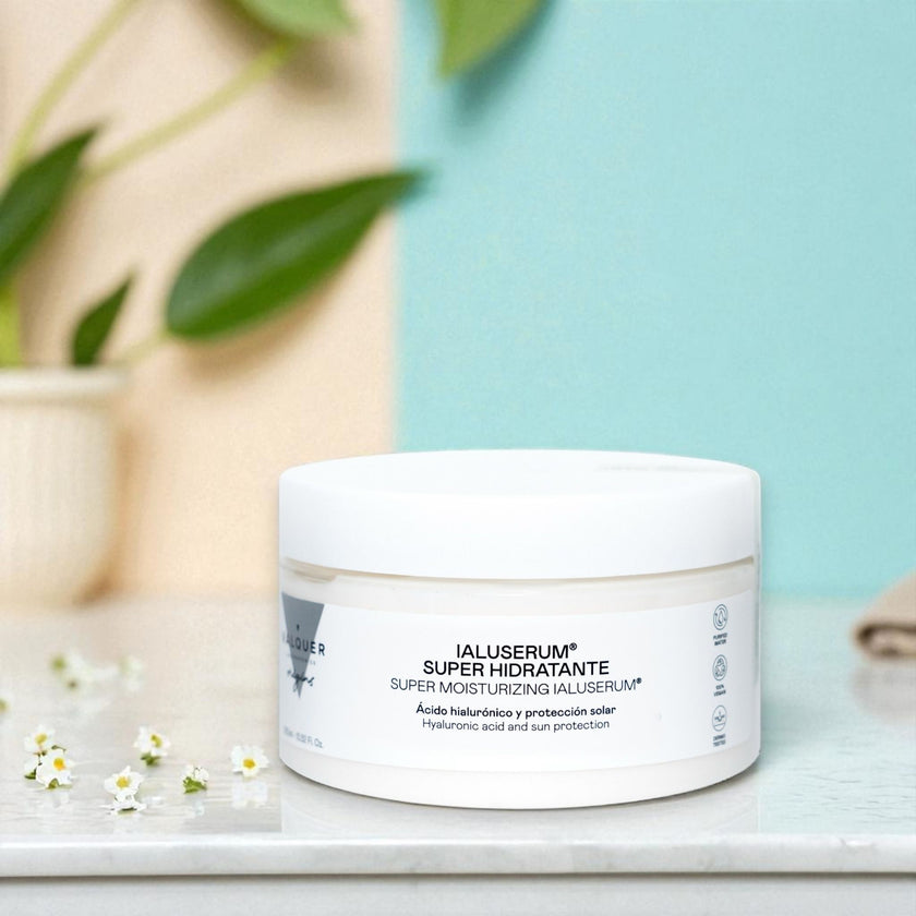Ialuserum Facial Super-Hidratante – Hidratación Profunda con Ácido Hialurónico y Protección Solar