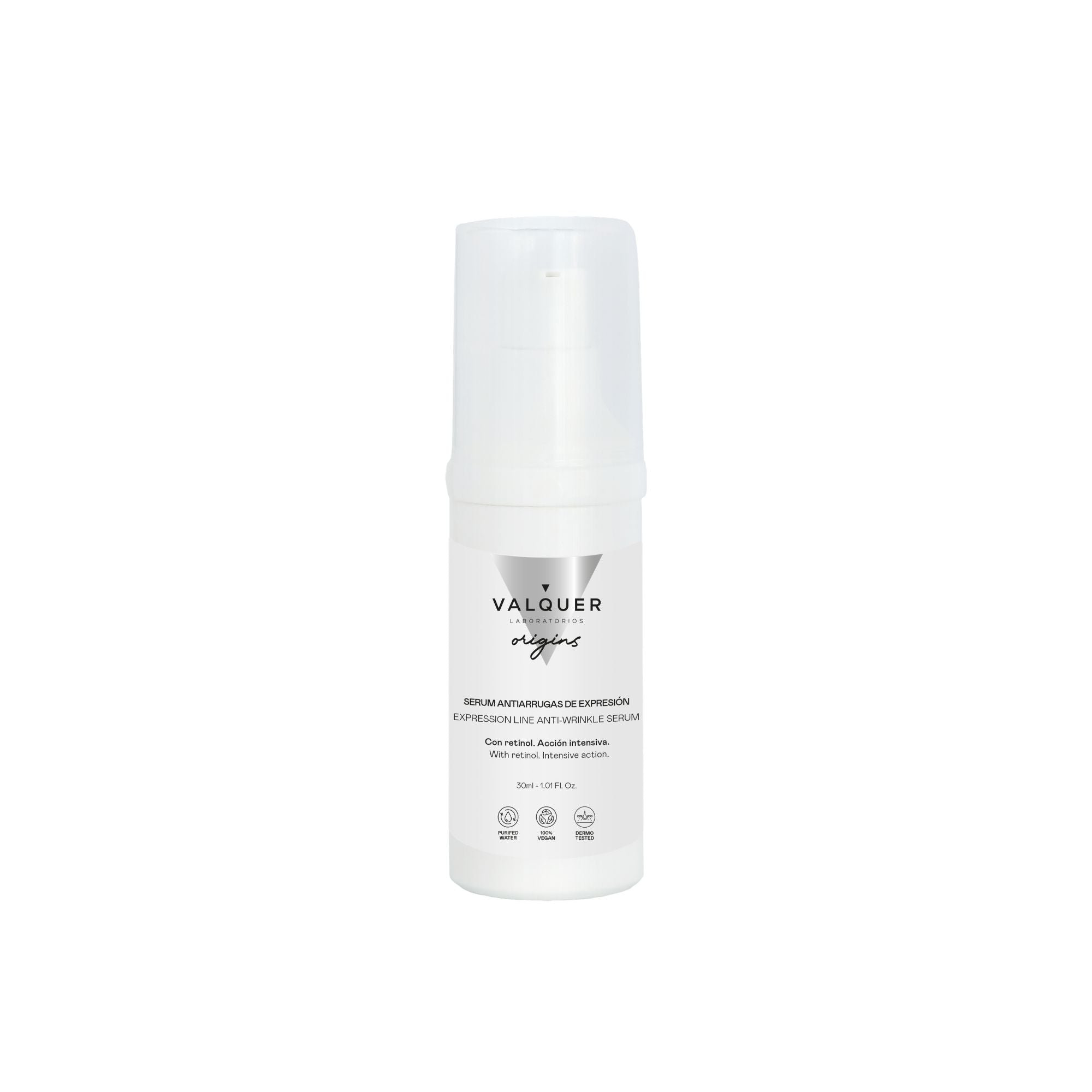 Sérum Facial Antiarrugas de Expresión – Acción Intensiva con Retinol - 30 ml