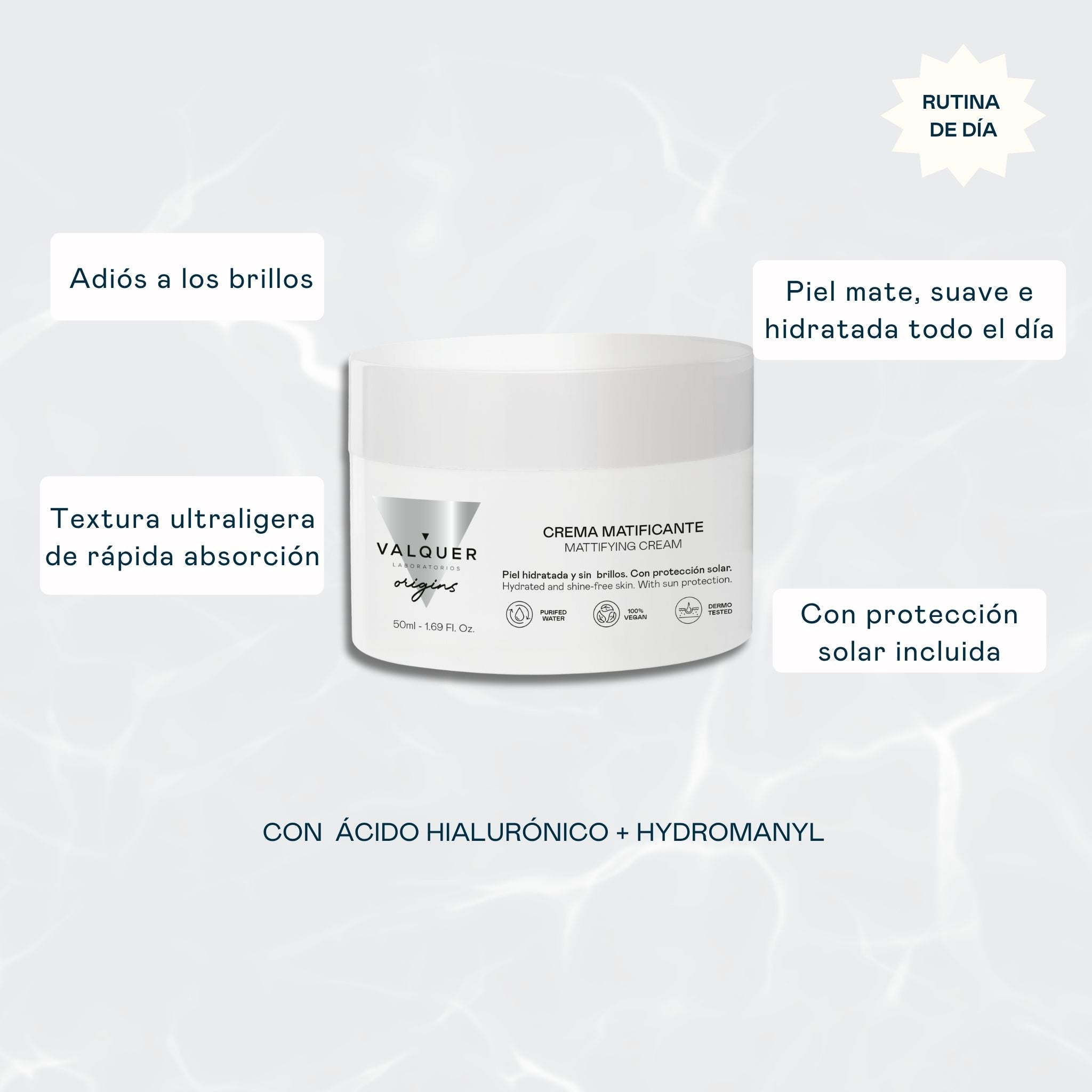 Mattifying face cream Oily skin - 50 ml