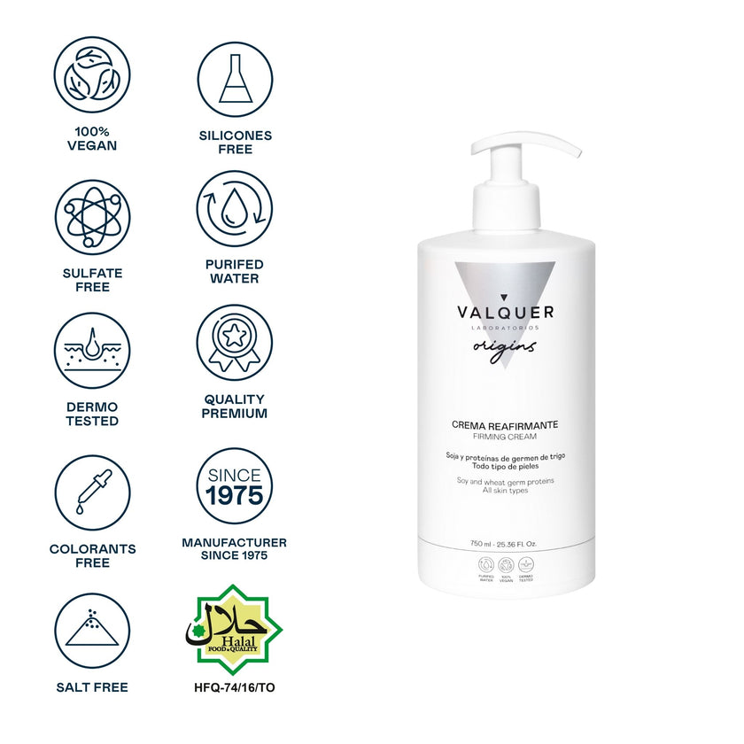 Crema Corporal Reafirmante con Soja y Proteínas de Germen de Trigo