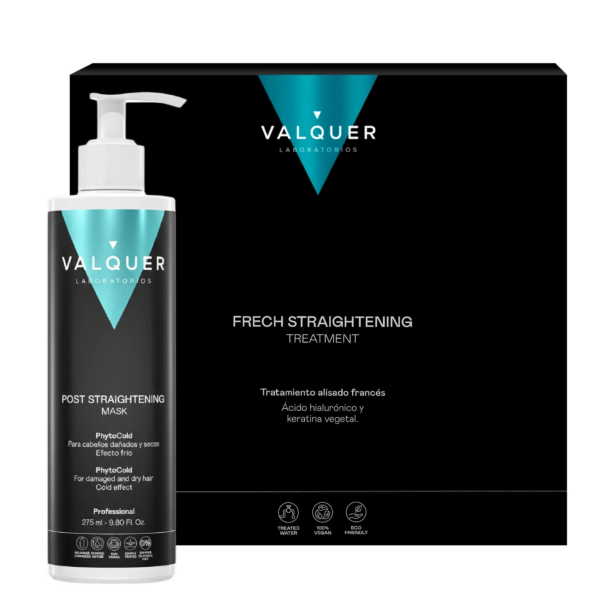 Soin lissant français professionnel + masque post-traitement