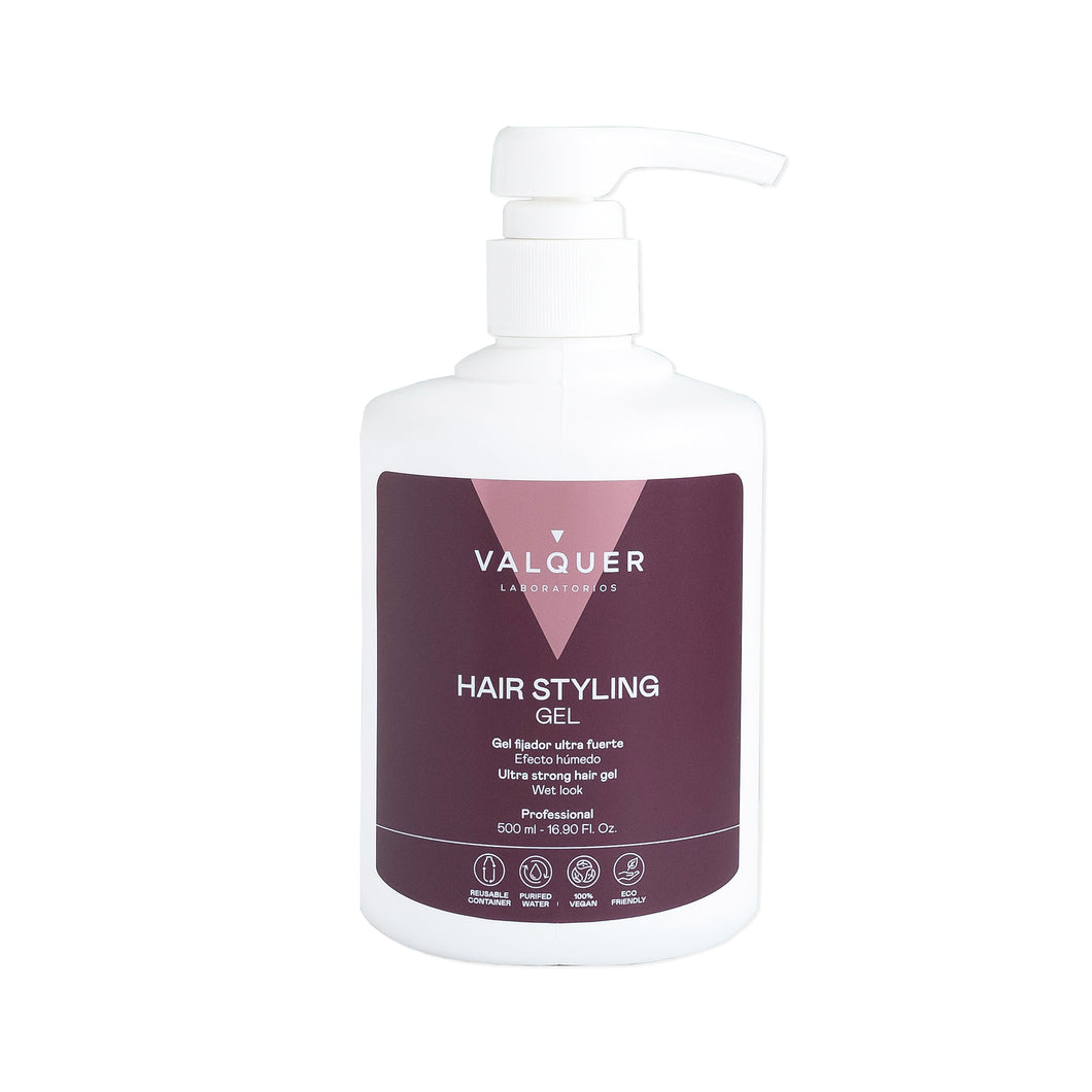 Ultra-strong fixative hair gel - 500 ml