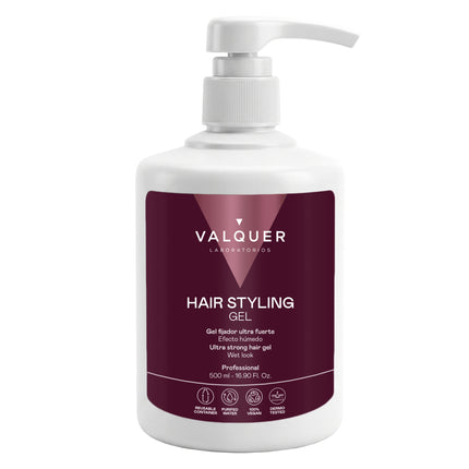 Ultra-strong fixative hair gel - 500 ml