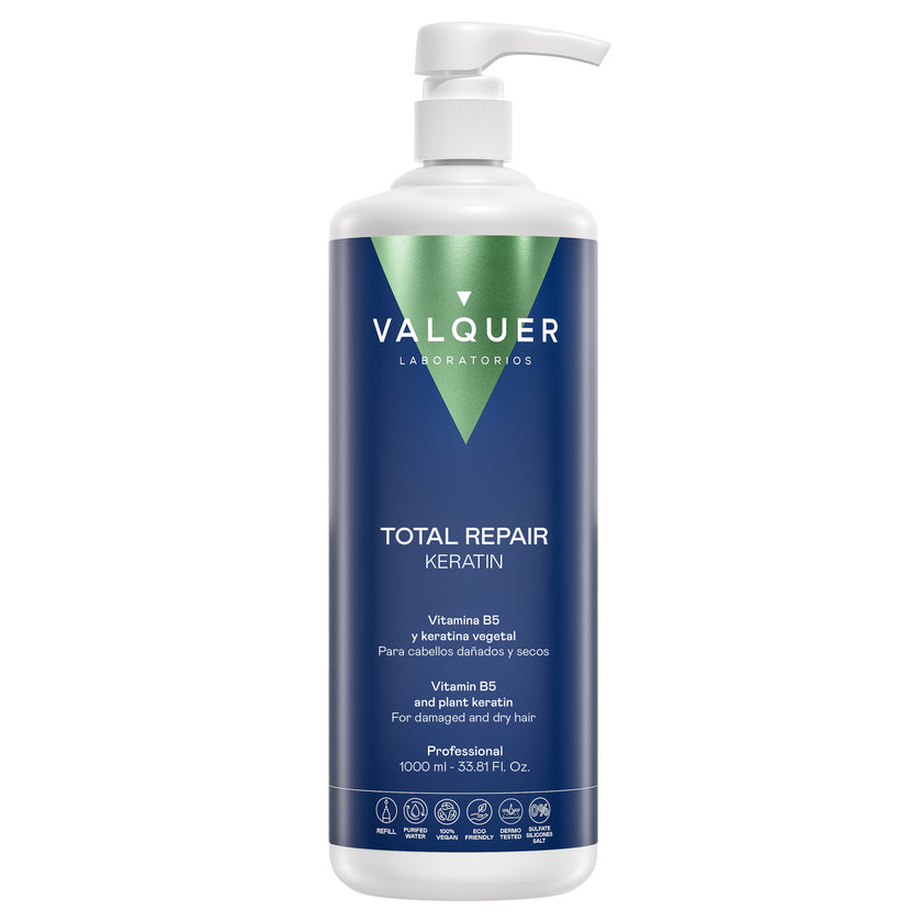 Mascarilla Special Curls de Valquer con keratina vegetal y maíz para hidratar y cuidar todo tipo de rizos, 975 ml.