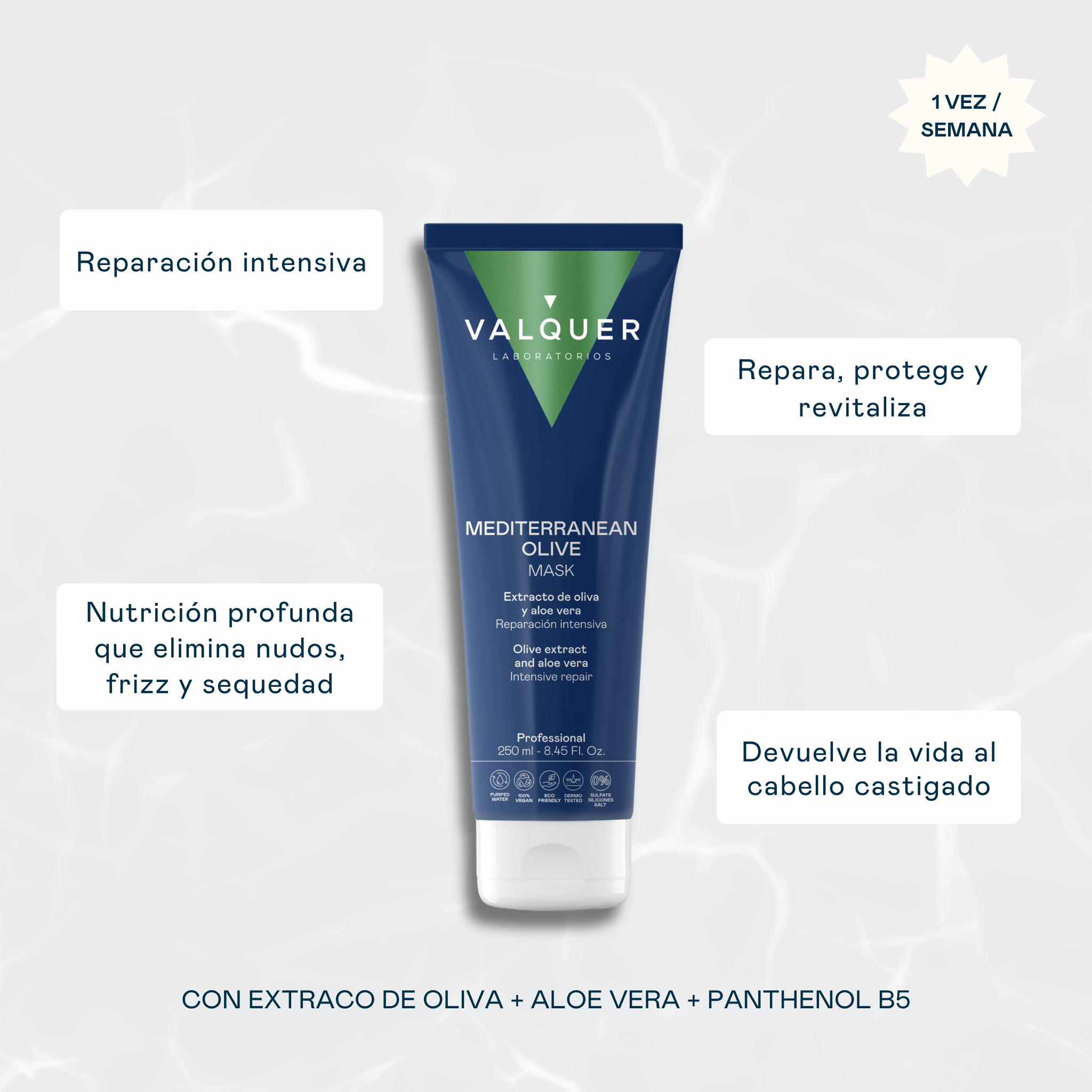 Mascarilla Capilar de Oliva – Reparadora e Intensiva
