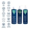 Pack Total Repair para Cabellos Dañados - Champú, Mascarilla y Acondicionador Bifásico - 975 ml