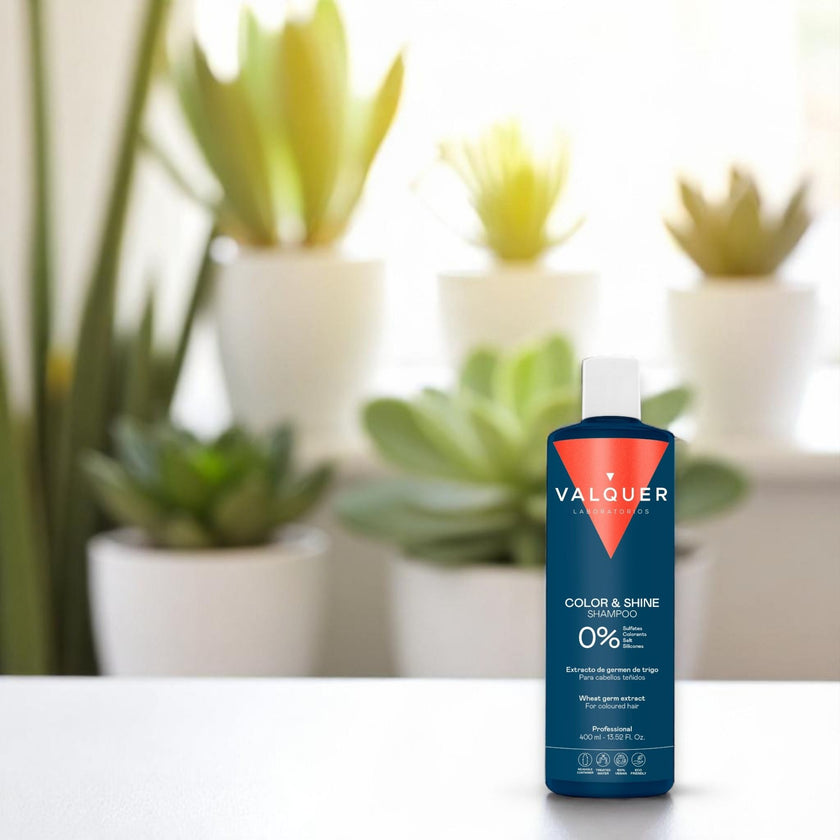 Shampooing pour cheveux colorés - 0% sublimateur de couleur et de brillance sans sulfate
