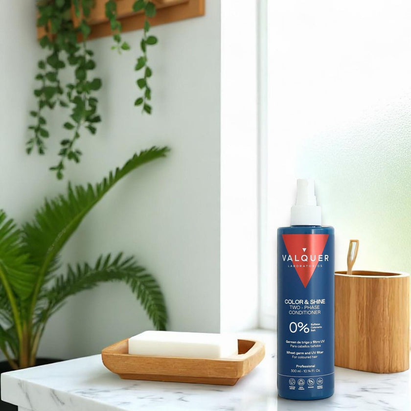 Acondicionador bifásico potenciador color y brillo para cabellos teñidos - 300 ml