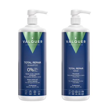 Total Repair Pack for Damaged Hair - Shampoo and Mask - 1975 ml
