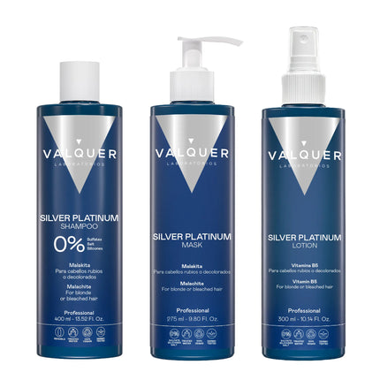 Pack Silver - Champú, Mascarilla y Loción - 1000 ml