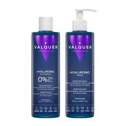 Conjunto Ácido Hialurónico - Champô e Máscara Capilar - 675 ml