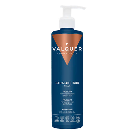 Glacial hair mask for straight hair