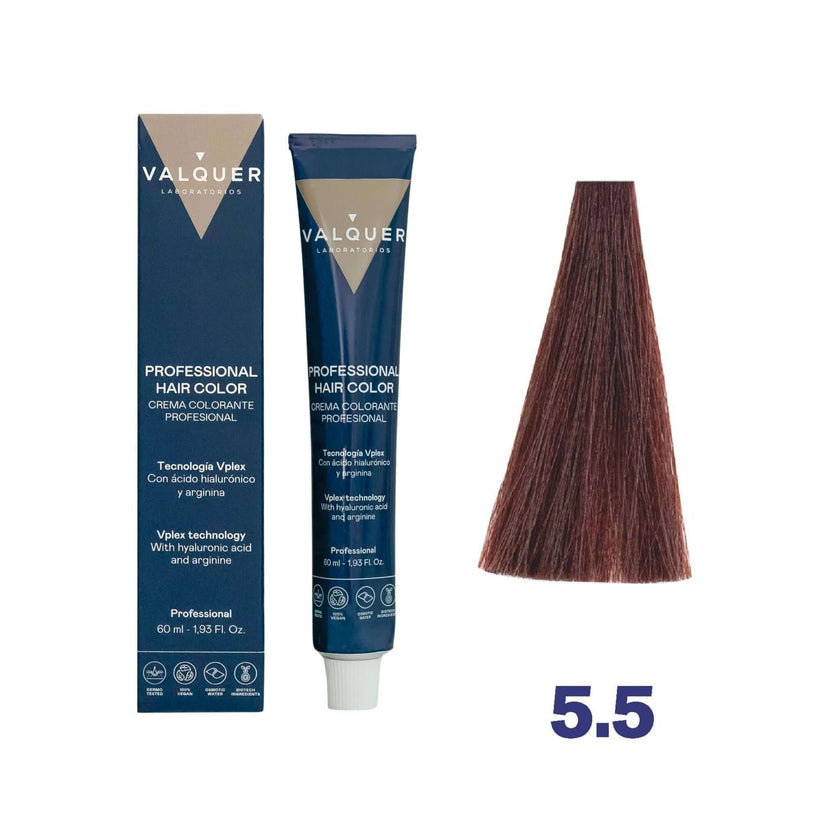 Valquer Laboratorios Pack de 3 Tintes Capilares Permanentes con Arginina y Vplex - 60ml x 3uds
