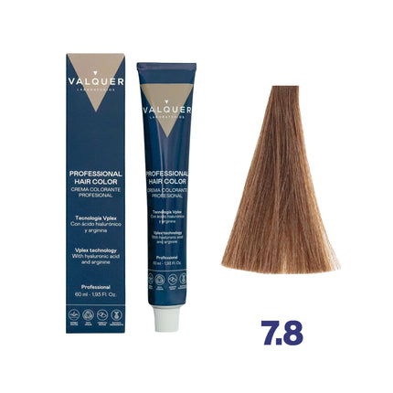 Teinture 7.8 Blond Moyen Brun Froid - 60 ml